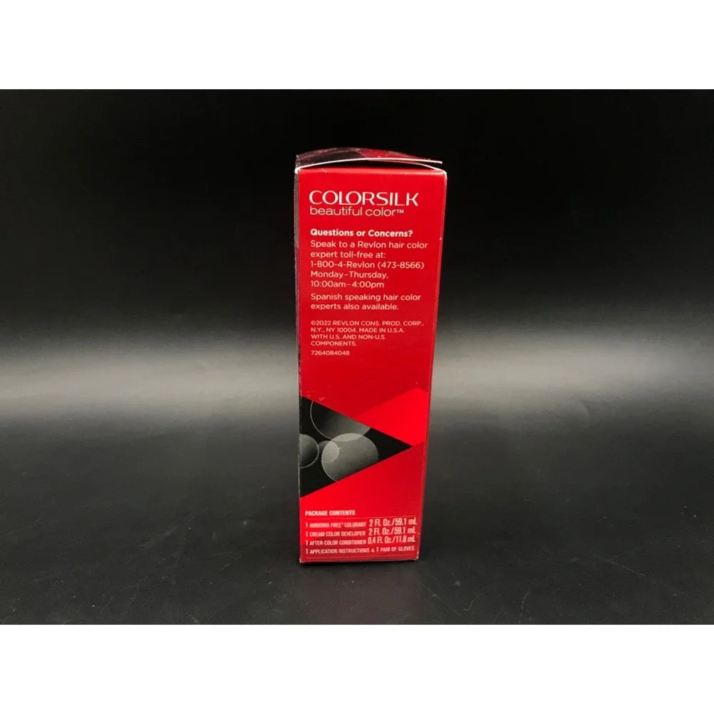 Revlon Color Silk with Bond Repair Complex, #48 Burgundy (Pack of 1)